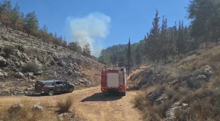 שריפה גבעות דוברות כבאות והצלה