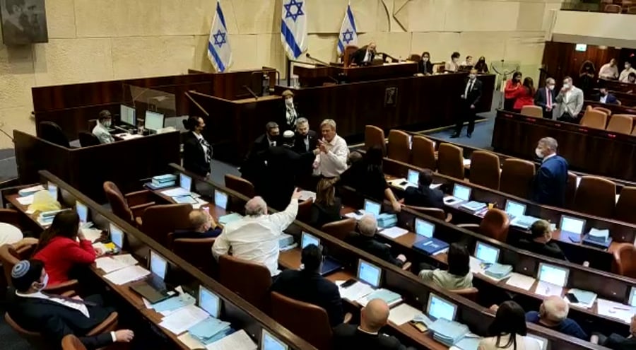 בן ברק אמסלם עימות