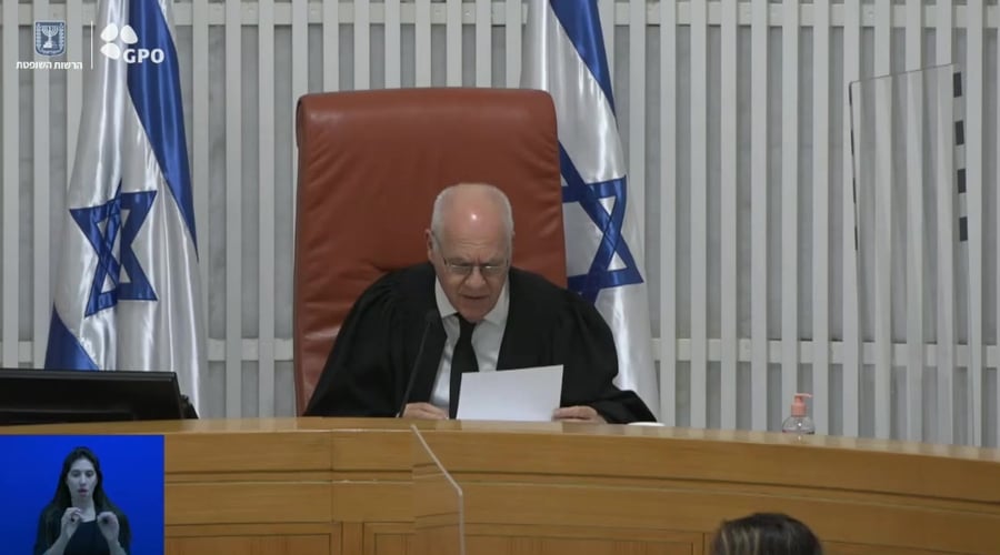 השופט פוגלמן גזירת המעונות