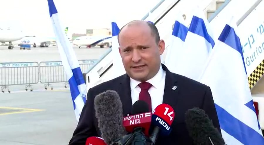 בנט טיסה לבחריין