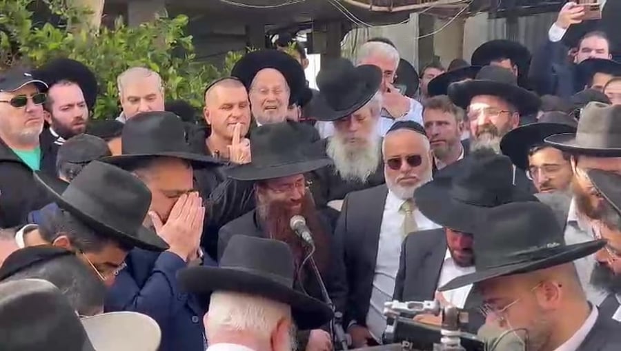 הלווית אבישי יחזקאל חיים גולדברג