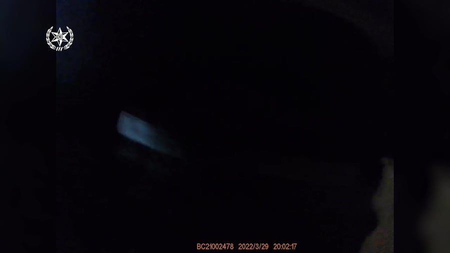 29.3.22 מצלמת גוף פיגוע בני ברק
