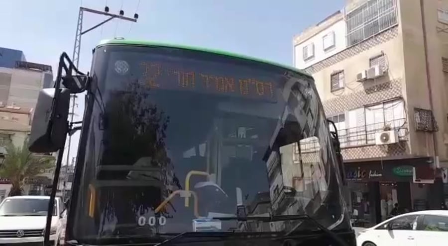אוטובוס חרדים בני ברק אמיר חורי