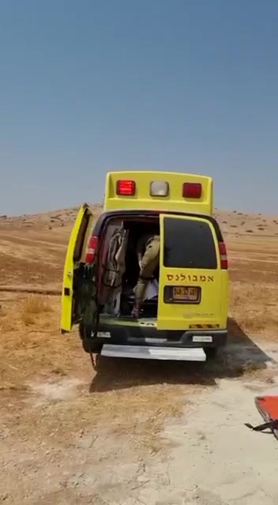 פינוי פצועים פיגוע ירי חיילים בקעה צילום מדא