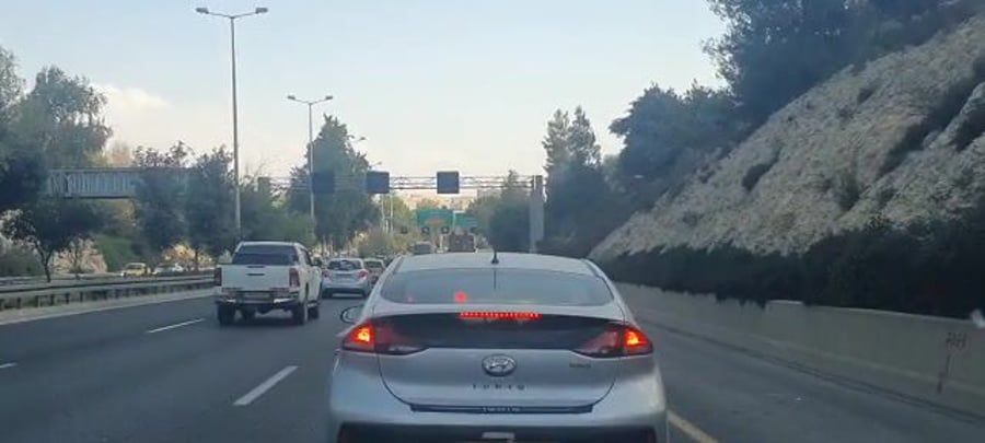 יציאה מבגין לכביש 16