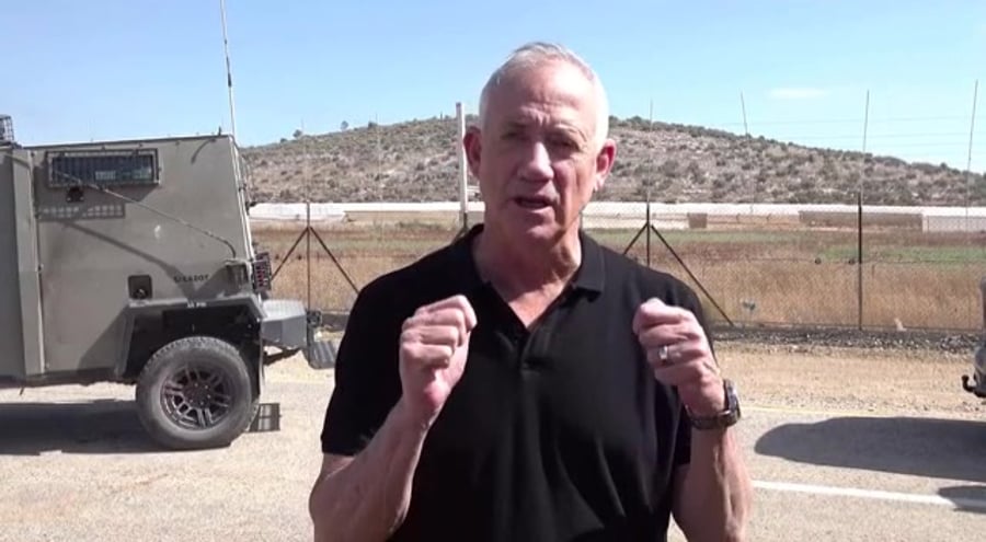 בני גנץ בר פלח פיגוע