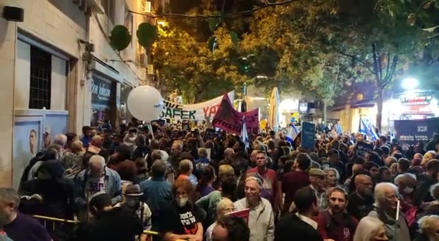 מחאה מיכאלי רבין