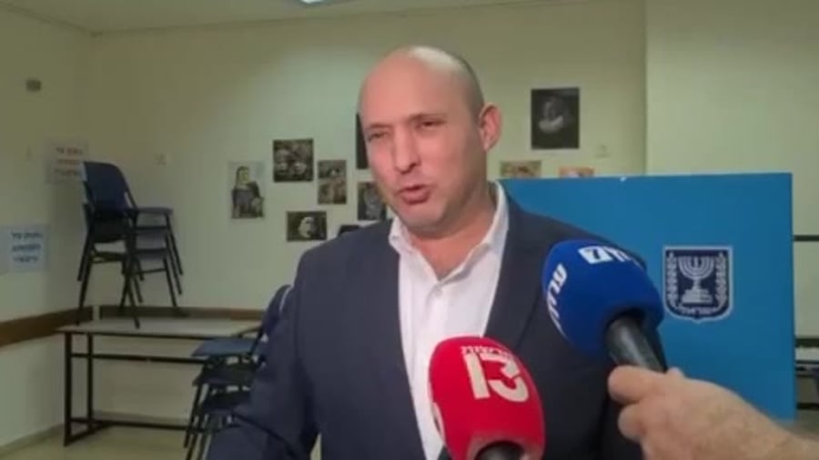 בנט מצביע