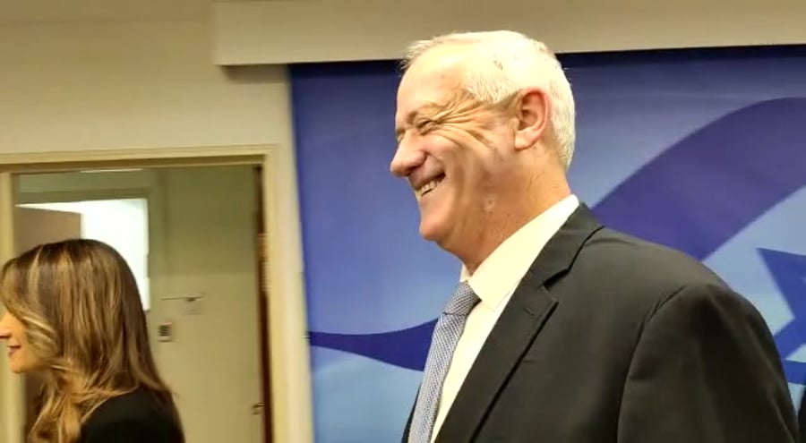 גנץ ממשלה אחרונה