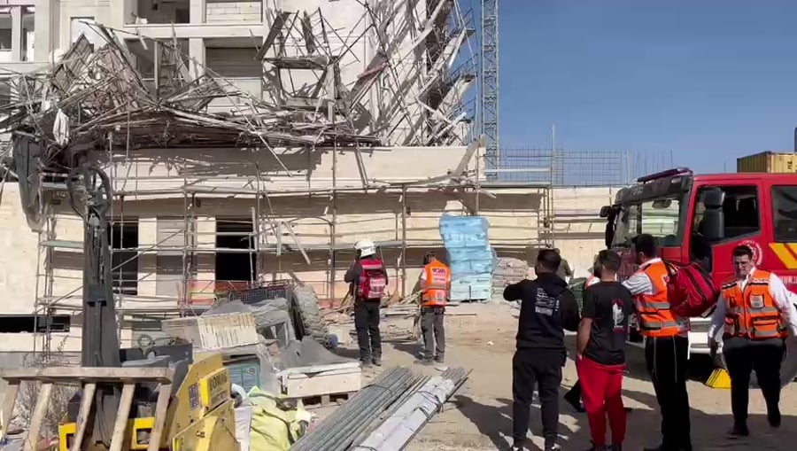 קריסת פיגומים הצלה