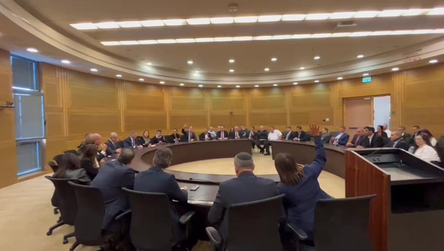 ההצבעה על מועמדותו של אוחנה בסיעת הליכוד