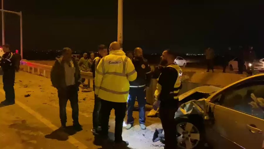 תאונה כביש 25 נבטים (1)