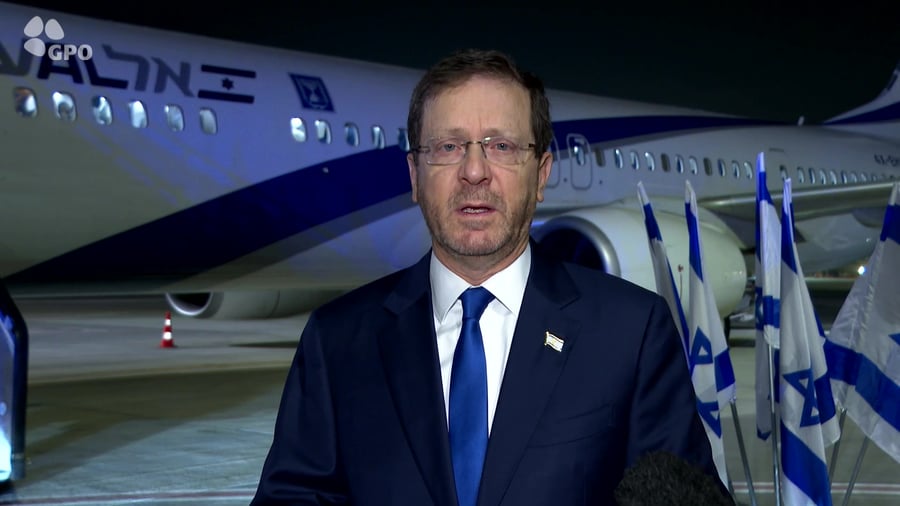 25-01-23_President_Herzog_departure_to_Brussel