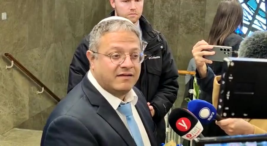 איתמר בן גביר ישיבת ממשלה