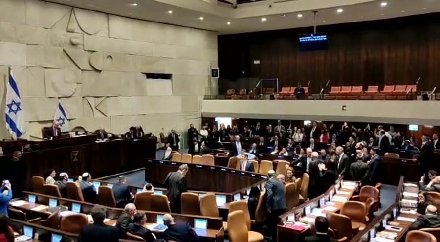 אחרי הצבעה רפורמה משפטית