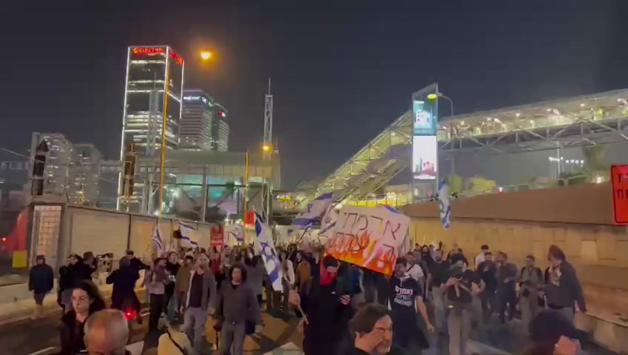 חסימת איילון חיים גולדברג (1)