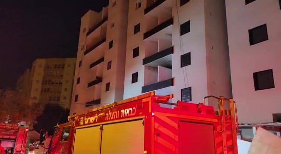 שריפה תל אביב