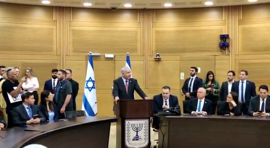 נתניהו ישיבת סיעה 13.3