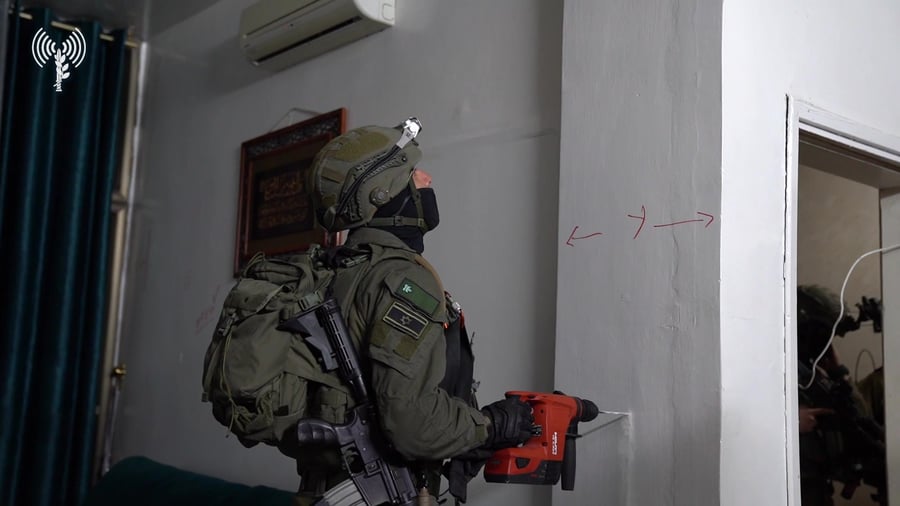 מיפוי בית המחבל יניב