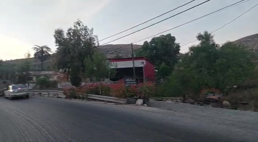 זירת יידוי האבנים בסמוך לשכם