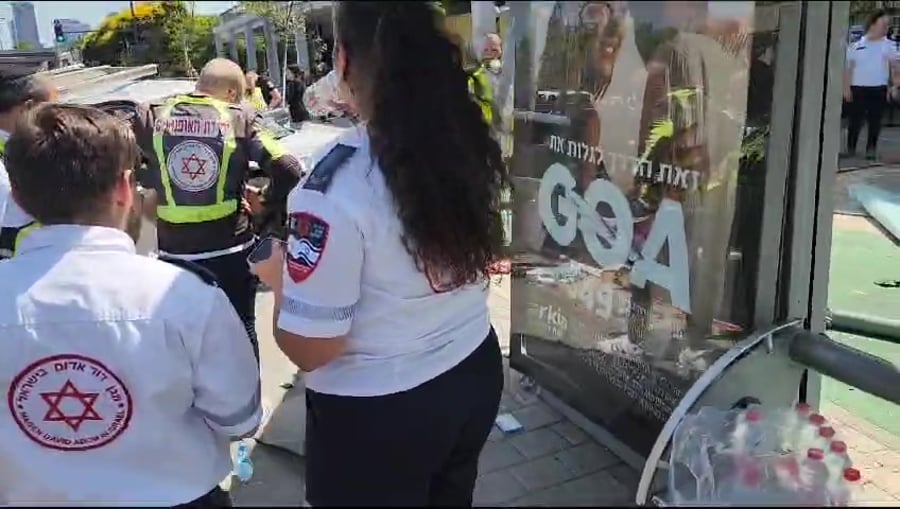 זירת פיגוע הדריסה מדא מבצעי