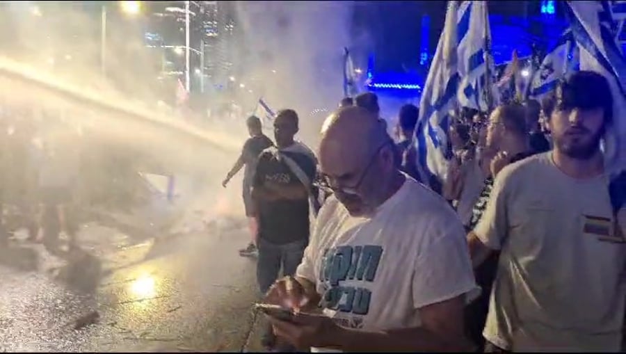 מכתזית באיילון דוברות המשטרה