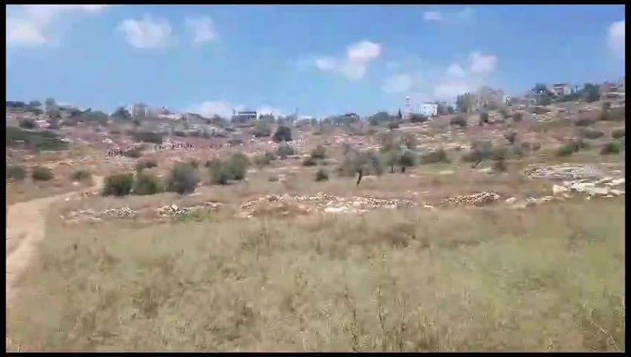 פורעים ערבים ליד עטרת