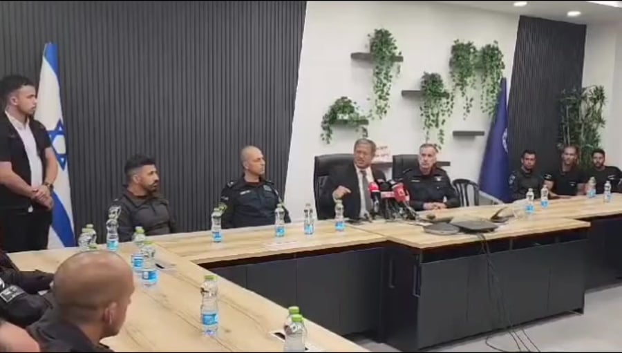 בן גביר עם שוטרי יסמ