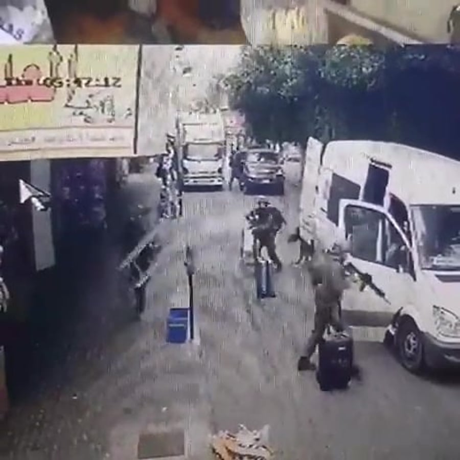 כניסת מסתערבים ג'נין