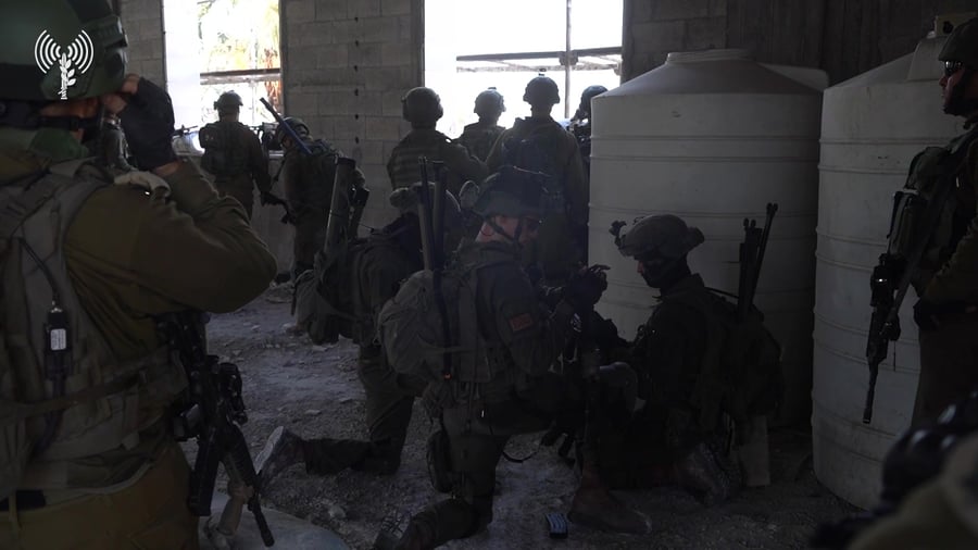 פעילות הכוחות בחאן יונס