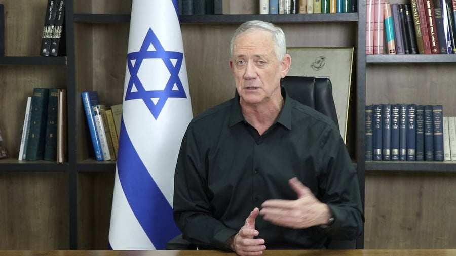 השר בני גנץ