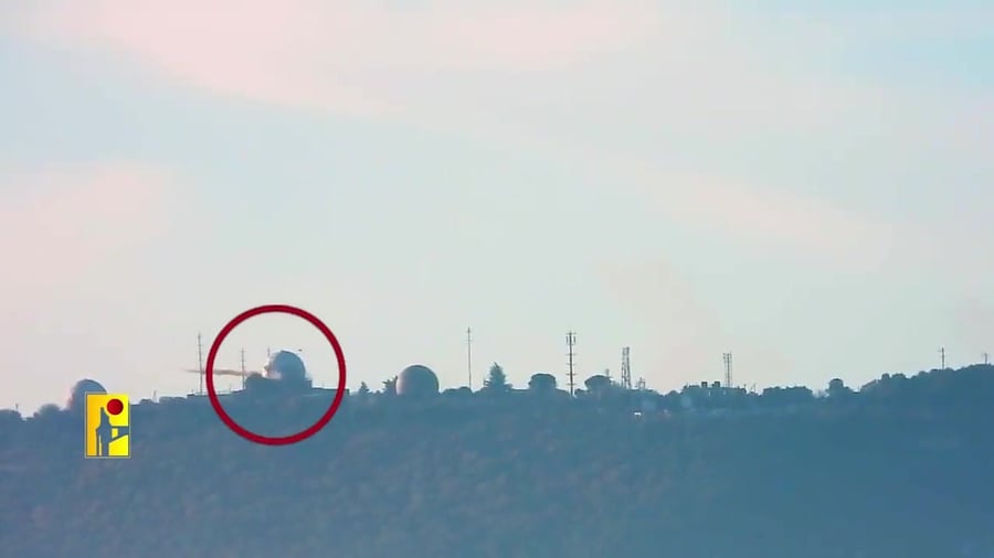 פגיעת חיזבאללה בבסיס