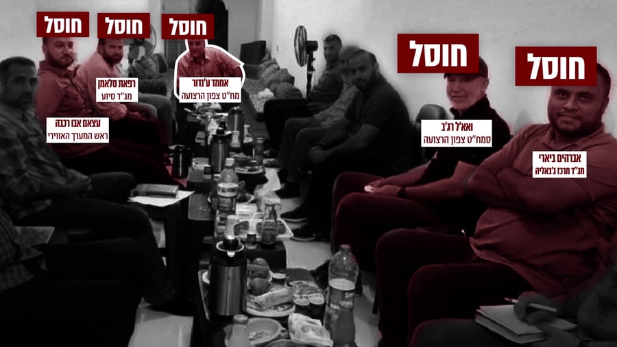 בכירי חמאס בצפון הרצועה