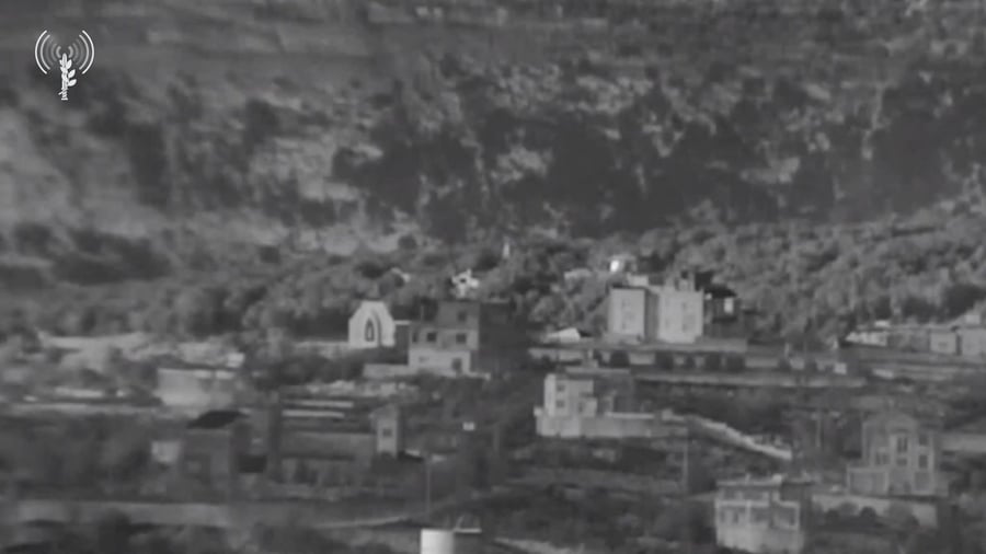 תקיפת עמדות חיזבאללה