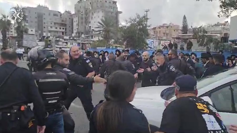 הפגנות חרדים 03.03.2024