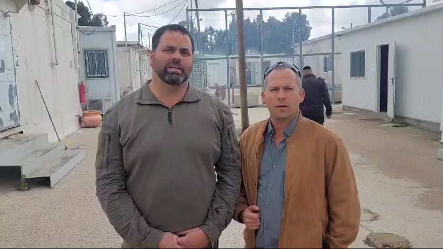 אייל גלמן, אחיו של אליאב ועוד חיים בלייכר. קרדיט חוננו