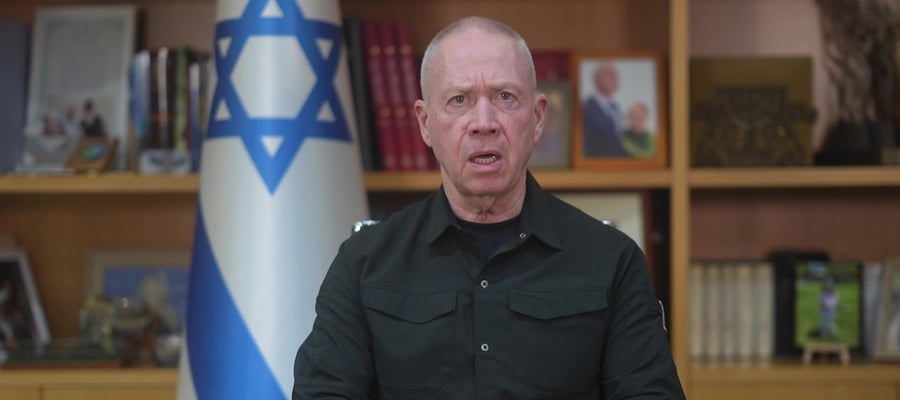 ברכת שר הביטחון לרמדאן � 2024 � צילום אלעד מלכה (1)
