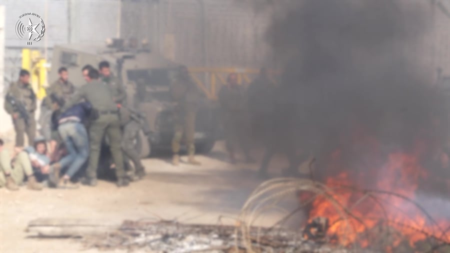 היערכות המחוז הדרומי במעבר כרם שלום 28.3.24