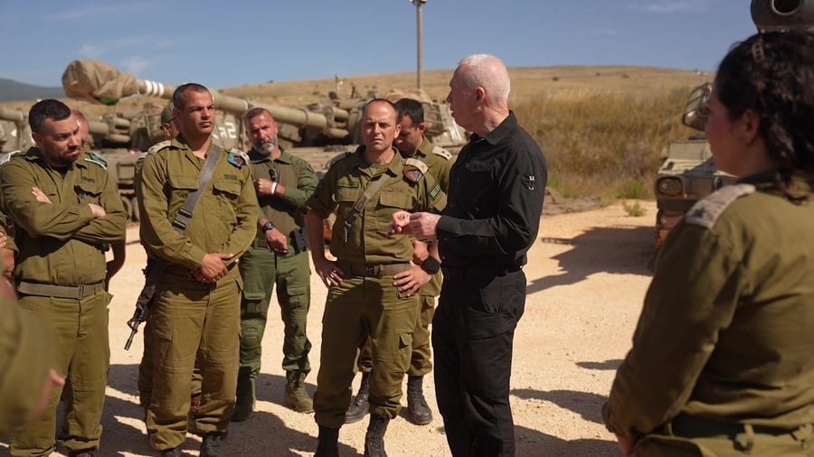דברי שר הביטחון � 8-5-2024 � צילום אלעד מלכה
