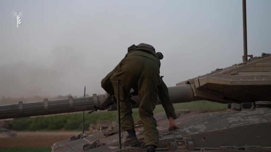 היערכות הכוחות לכניסה לגבאליה