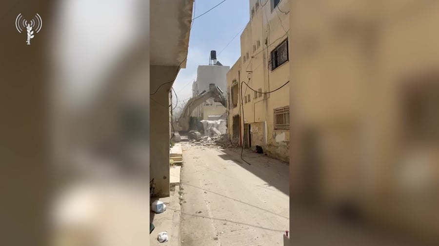 הרס בית המחבל בגנין
