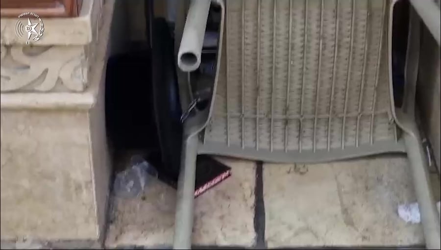 מתפרעים מירון דוברות המשטרה