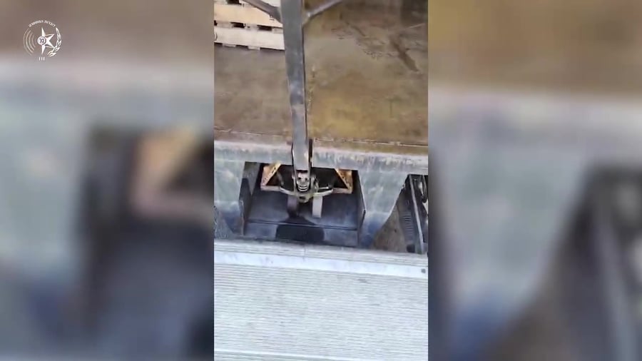 מסתערבי מגב ירושלים תפסו 17 שבחים בדופן כפולה במשאית