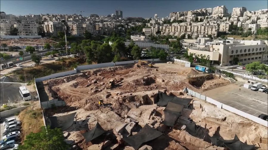 מחצבת ענק – אחת מהגדולות הידועות בירושלים מסוף ימי הבית השני, נחשפה בהר חוצבים שבירושלים
