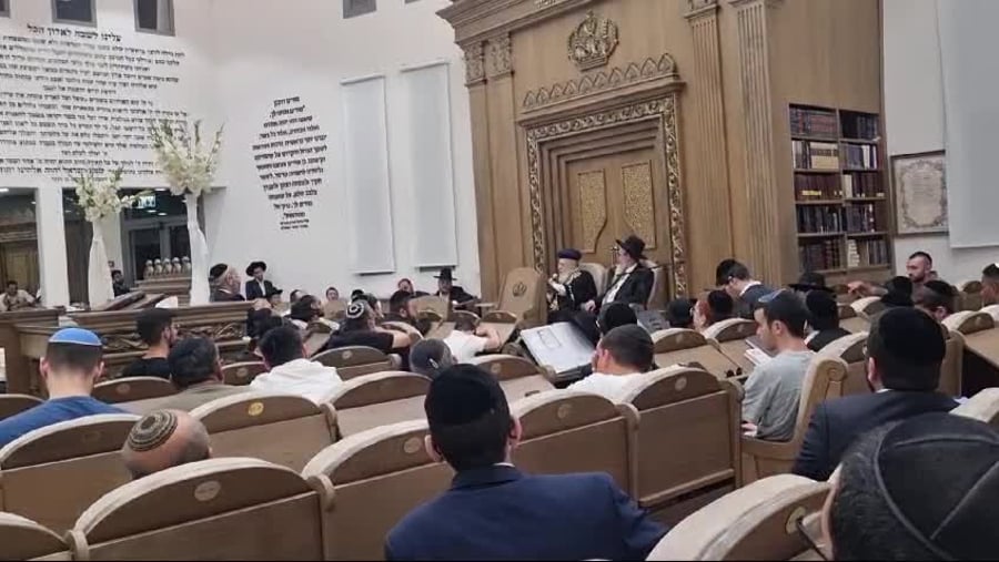 הרב יצחק יוסף והרב מיכה הלוי