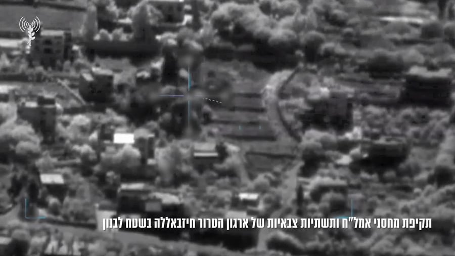 תקיפת תשתיות חיזבאללה