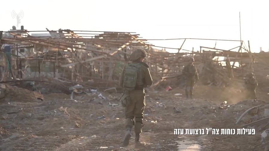 הפעילות ברצועת עזה