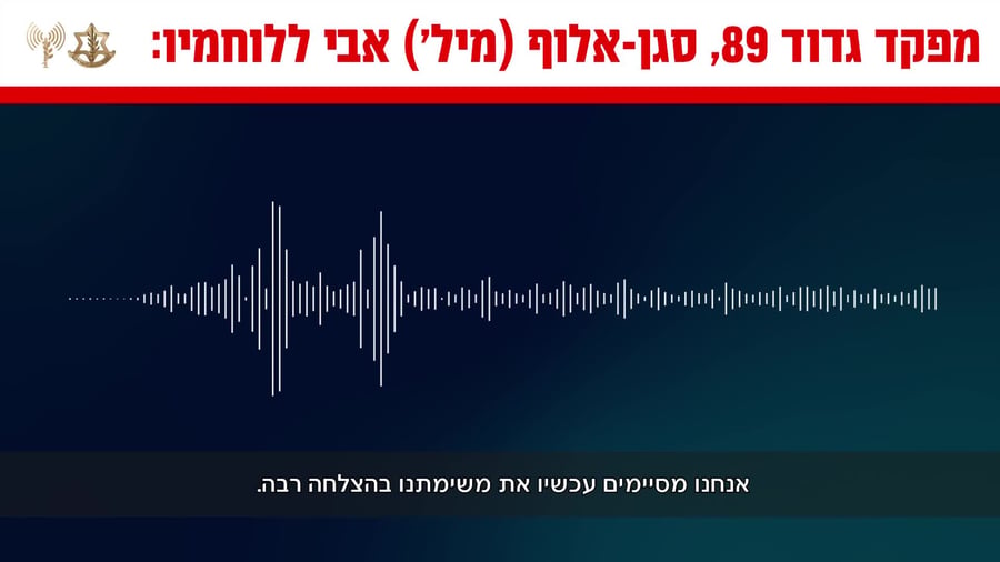 מפקד גדוד 89