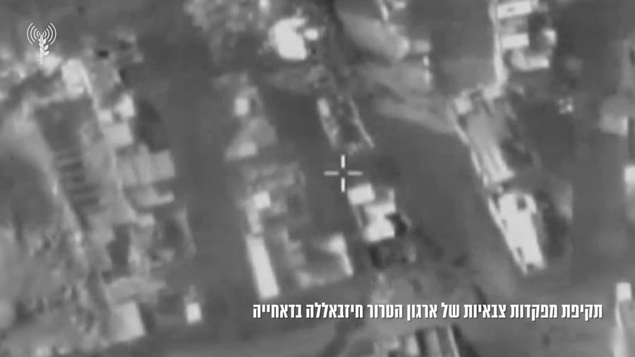 צה״ל תקף מספר מפקדות של חיזבאללה