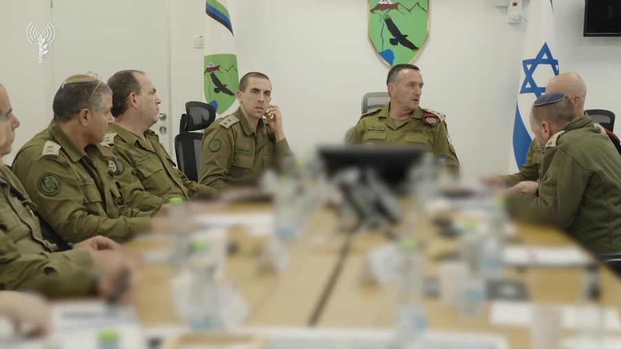 הרמטכל בגבול סוריה